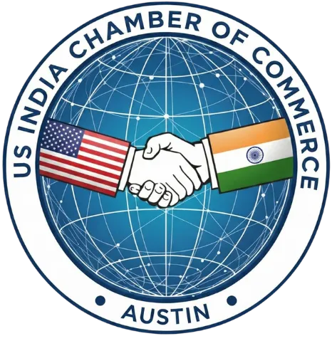 US India Chamber of Commerce Footer Logo